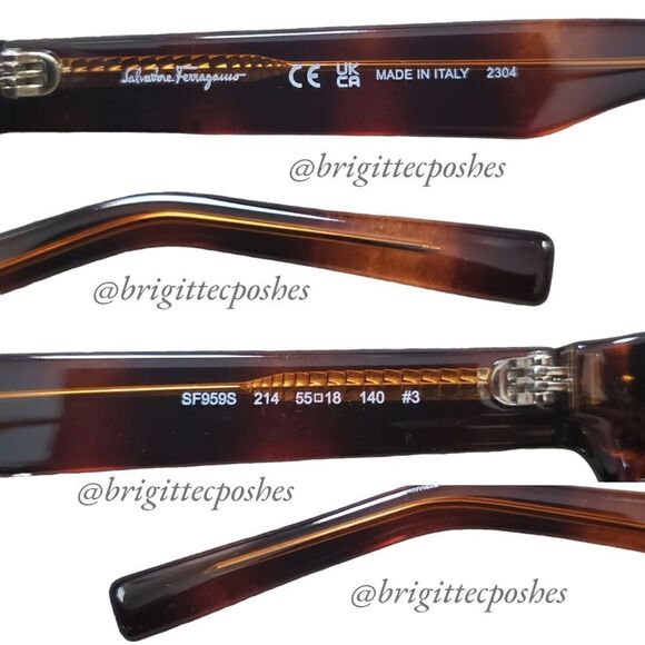 SALVATORE FERRAGAMO Women's SF959S 55mm Sunglasses - Picture 8 of 10